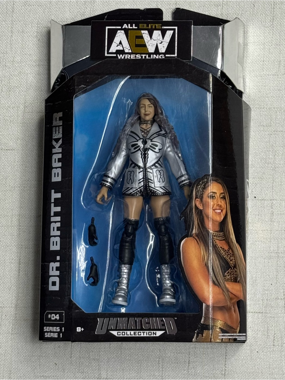 2021 AEW Jazwares Unmatched Collection Series 1 #04 Dr. Britt Baker